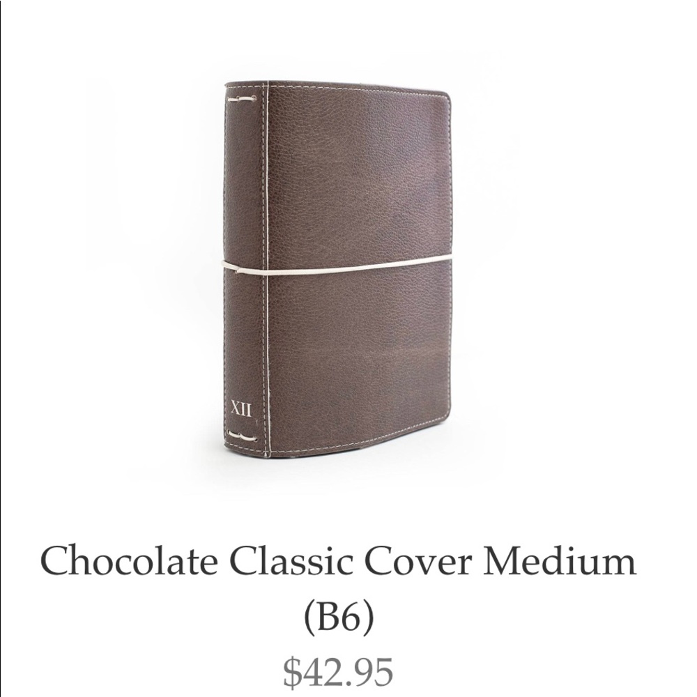 Tula Xii Chocolate Classic planner cover medium